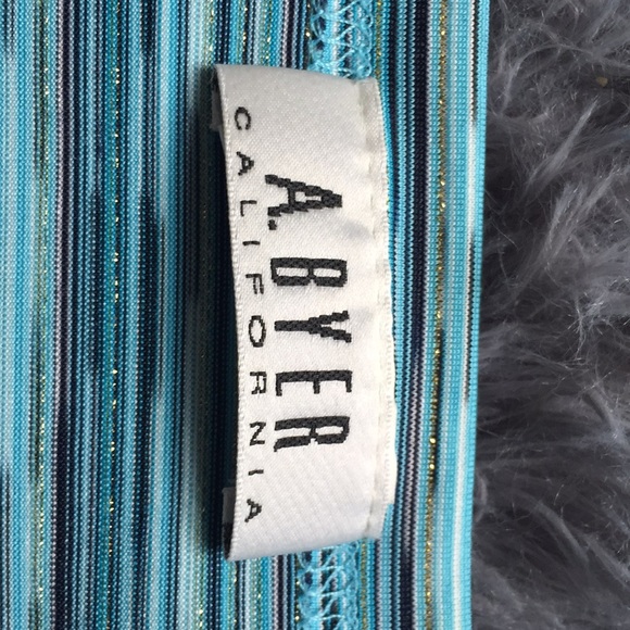 A. Byer blue soft tank top - Picture 2 of 4